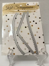 Kat Scrappiness Stitched Zig Zag Border Dies Set of 3