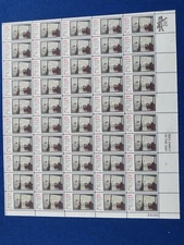 Scott #1433 MNH US Stamp SHEET JOHN SLOAN 8 CENT American Artist