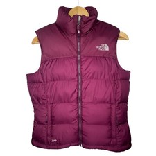 The North Face Gilet Womens Small Nuptse 700 Down Insulated Vest Bodywarmer Top