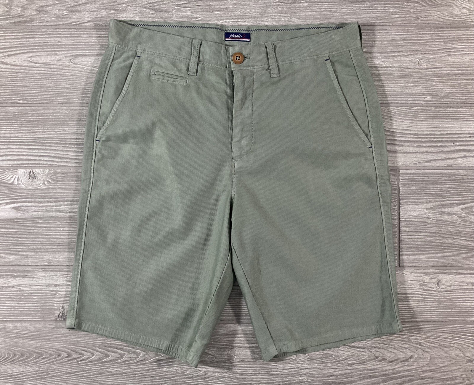Johnnie O Pima Cotton Pincord Shorts Mens Size 30 eBay