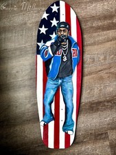 Custom Kendrick Lamar Skateboard Deck HAND PAINTED Hip Hop Skater Wall Art