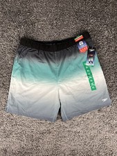 Speedo Brand Men's XL Tech Vollery Swim Shorts Trunks 36-38 Mesh Lined NWT
