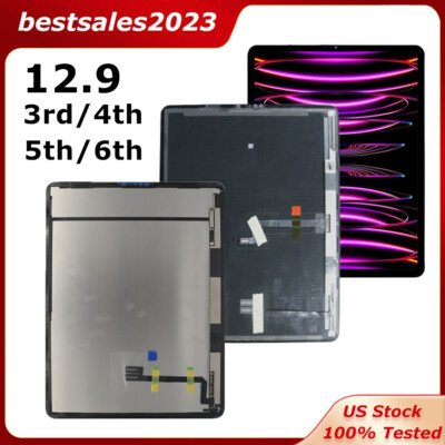 For iPad Pro 12.9 3rd/4th/5th/6th Replacement LCD Display Touch Screen Digitizer