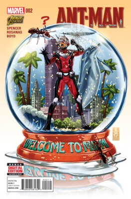 Ant man # 2 N mint Marvel 2015 series 1st print