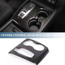 Carbon Fiber ABS Center Control Gearbox Trim Panel For Honda Ridgeline 2020-2023