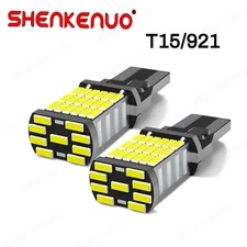 LED Reverse Backup Light Bulbs T15 912 921 45SMD Extremely Bright White 6000K 2X