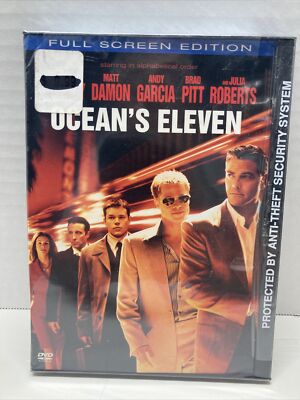Oceans Eleven (DVD, 2002, Full Frame Edition)