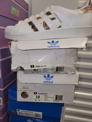 ADIDAS ORIGINALS SUPERSTAR MULTI COLOR WOMEN'S RUNNING SHOES 100% AUTHENTIC  | eBay