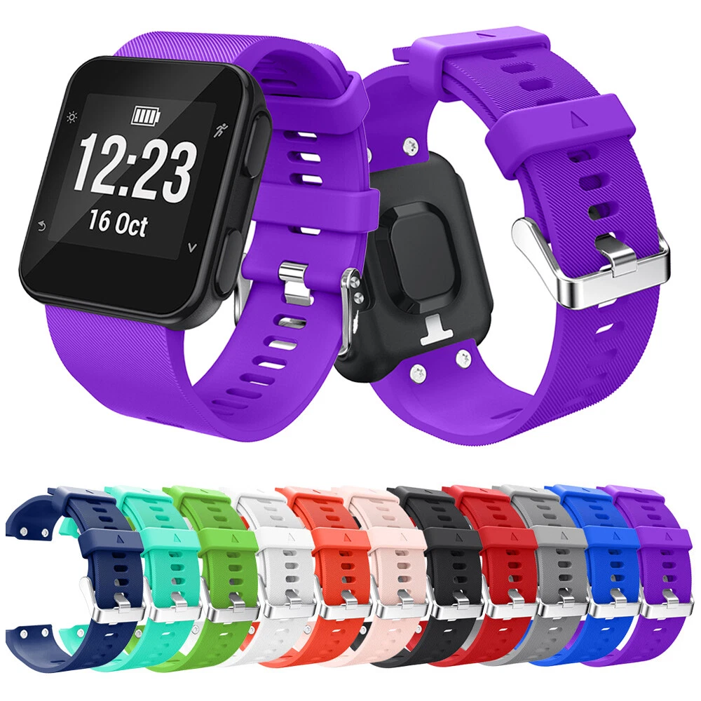 Replacement Quick Release Silicone Strap Watch Band For Garmin Forerunner 35