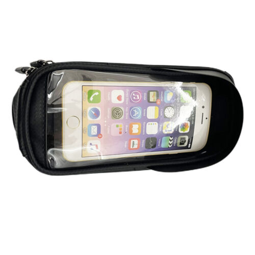 Borsa con telaio tubo superiore anteriore superiore per bicicletta bicicletta supporto telefono impermeabile - Foto 13 di 15