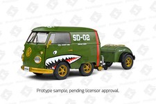 VOLKSWAGEN Kool Kombi Army 1950 Combi - 1:18 Solido S1810901