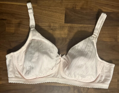 Bestform 5006248 Striped Wireless Cotton Bra With Lightly-Lined