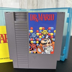 Nintendo NES Dr Mario Game Complete