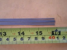 50 STAINLESS STEEL STRAIGHT LURE SHAFT WIRE FORM  0.051 X 16 INCHES LONG 