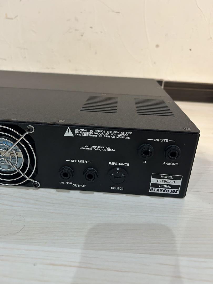 VHT G-2902-S Ⅱ Fryette G-2902-S Two/Ninety/Two 90Wx2 Tube Guitar Power Amp