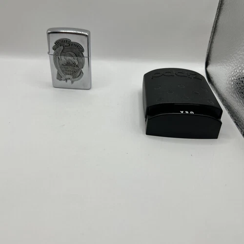 Zippo lighter Harley Davidson l. edition Jon Bald Eagle 1994 Ungezündet Gebrauch