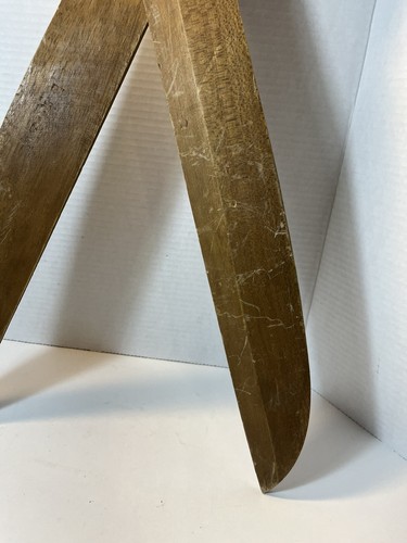 Large Wooden Mid Century Scissors 28” L - Picture 12 of 13