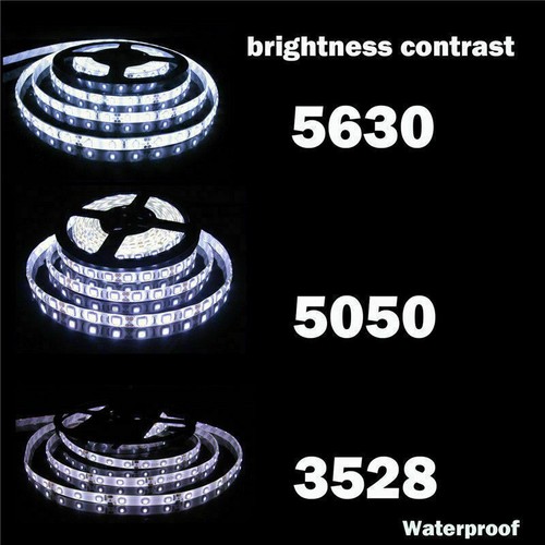 12V 3528 5050 5630 LED Flexible Strip Light Warm White RGB Tape 5M 10M 15M 20M - Picture 5 of 6