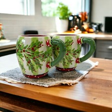 burton BURTON Greatest Gift Holiday Coffee Mug Set of 2