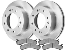 For Chevrolet Silverado 2500 HD Brake Pad and Rotor Kit HQ Brakes 33571FKXX