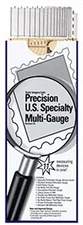 Scott Linns Stamp Precision US Specialty Multi-Gauge Perforation Guide & Ruler