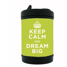Keep Calm D1  Black Metal Car Ashtray / Mini Trashcan
