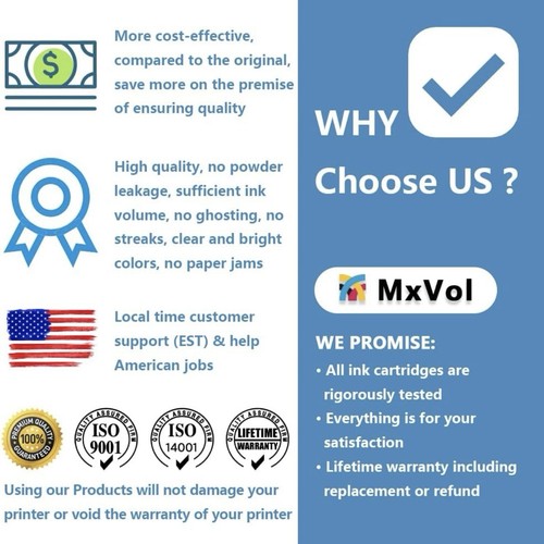 MxVol 4 Pack Toner Cartridges TN433 TN431 - 第 6/9 張圖片