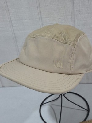 VRST Men's 5 Panel Enthusiast Cap Hat Khaki Sand Adjustable Breathable NWT