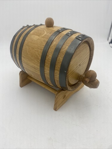 Mini whiskey oak wood barrel Bespoke New ready to put your best brew B6