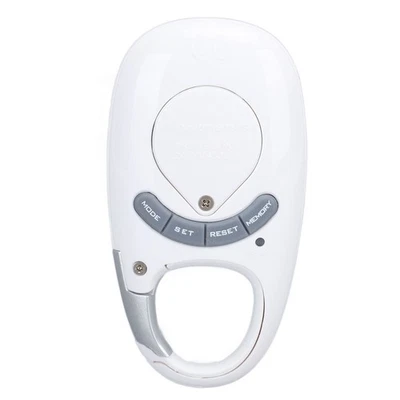 White Walking Pedometer Multifunctional Memory Clip On Step Counter For Travel M - Bild 1 von 4