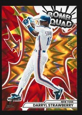 Panini 2026 Donruss DARRYL STRAWBERRY Bomb Squad Red Xplosion #/99