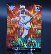 2024-25 Optic Basketball Shai Gilgeous Alexander Express Lane Green Shock  /149