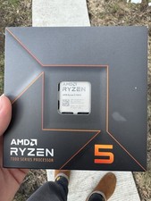 NEW AMD Ryzen 5 7600X R5 7600X AM5 CPU Processor 4.7 GHz 6-Core 12-Thread IN BOX