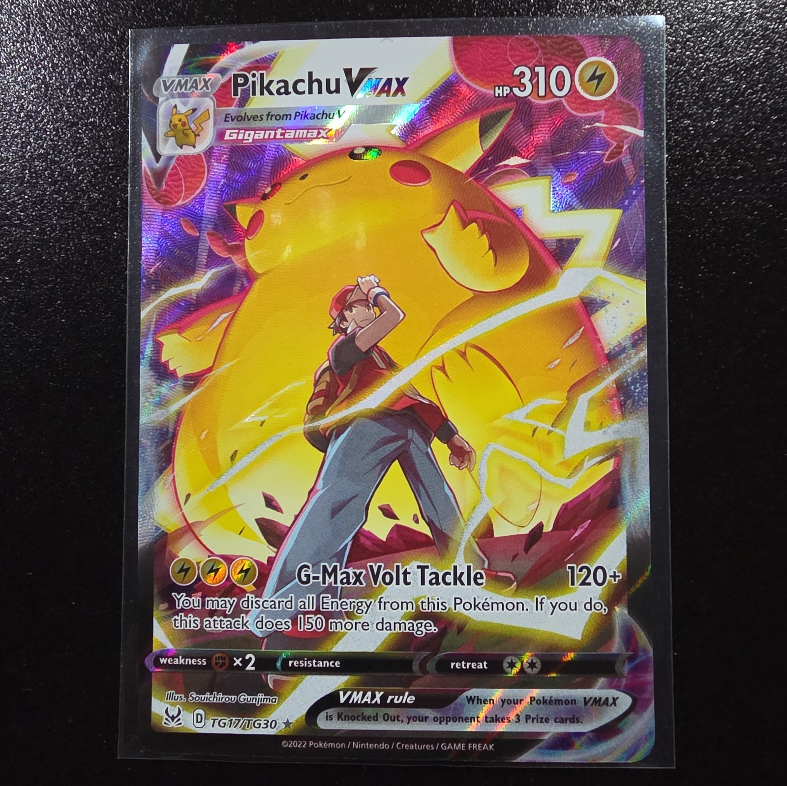 Pikachu VMAX TG17/TG30 Lost Origin Alternate Art Ultra Rare Pokemon Card NM