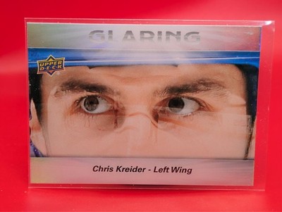 2023-24 UD Series 2 Chris Kreider Glaring #GL-6 - New York Rangers