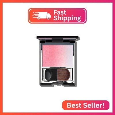 KYDA Pink Shimmer Blush, Gradient Cherry Blossom Pink Color, Micro-fine Pearl Po