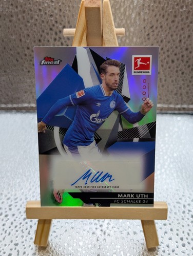 2020-21 Topps Finest Bundesliga - Mark Uth #84 Refractor Autographs (AU)