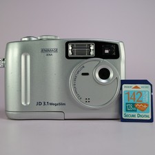 Jenoptik JenDigital 3.1 Megaslim 3.1MP Compact Digital Camera Silver Tested