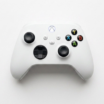 Microsoft Xbox Series X|S Wireless Controller White Plastic For Series X & S