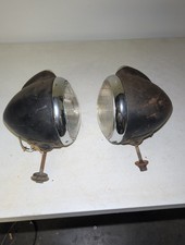 Guide Headlights Original Pair Vintage Accessory Custom Rod 682-c Head Lights