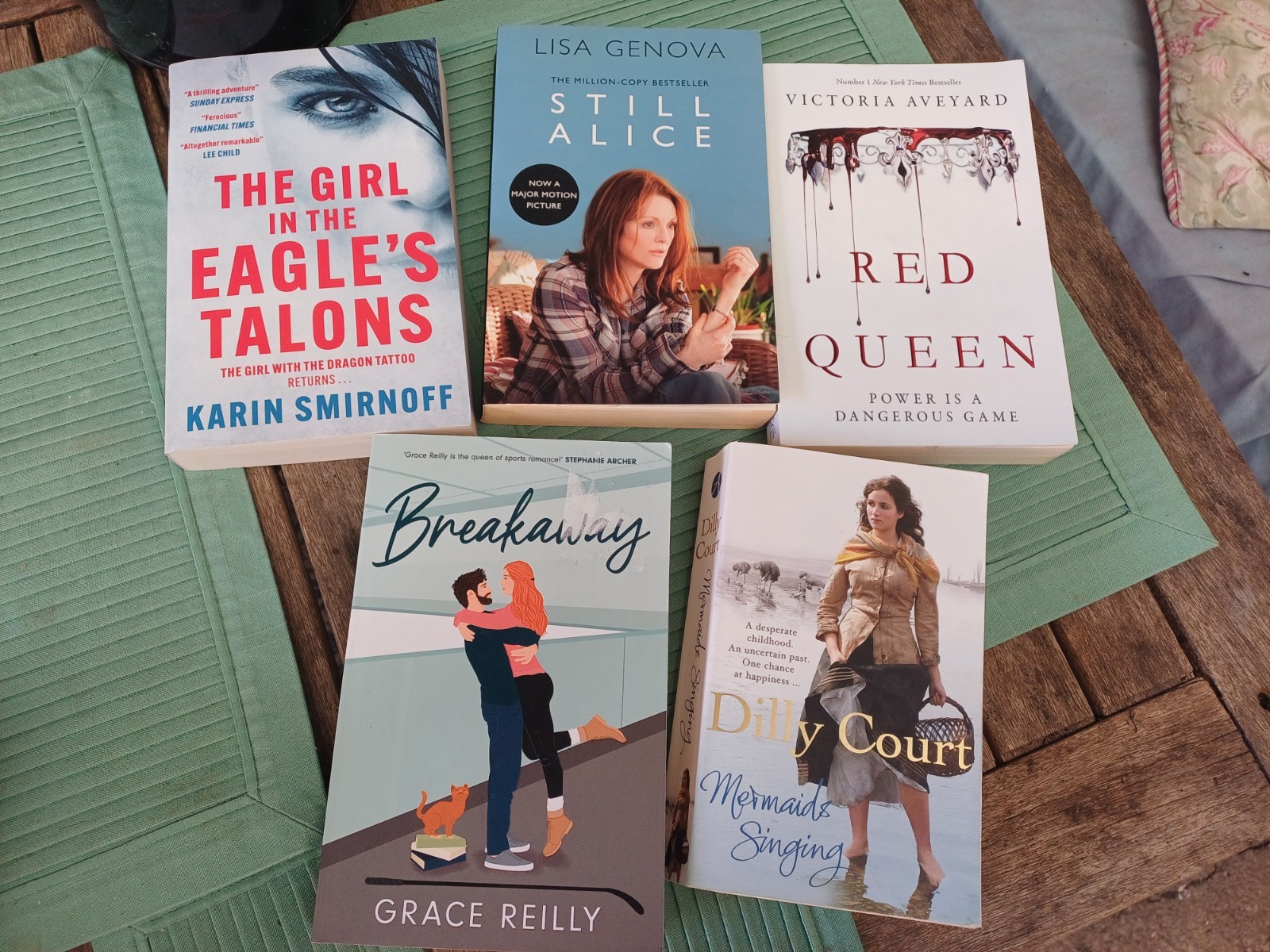 Summer Read Paperback Bundle 5 Fiction Books, Fantasy Reading