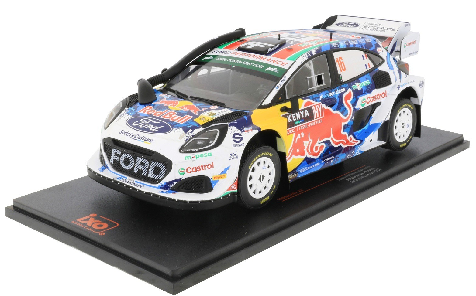 IXOMODELS FORD Puma Rally1 #16 Safari 2024 Modèle de collection 1/43