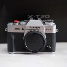 Fujifilm X-T20 Silver Mirrorless - 95 New, Complete Kit Battery/Charger 