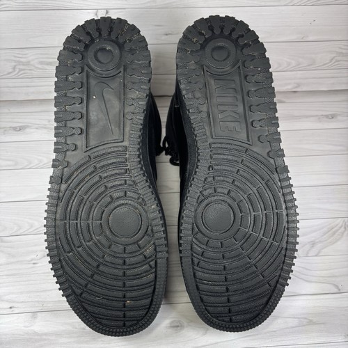 Nike Path WNTR Men's Size UK 9 Triple Black Sneaker Boot Trainers - Picture 12 of 14