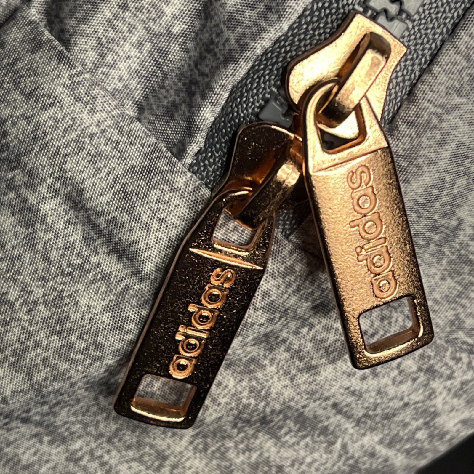 Adidas Heather Gray Mini Backpack Small Travel Ba… - image 6