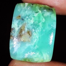 19,70 Ct Naturel Bio Chrysoprase Cabochon Coussin Pierre Précieuse 17x22x5 mm