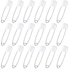 100 Pcs Diaper Pins, 2.2In Diaper Pins for Cloth Diapers Heavy Duty, Stainless