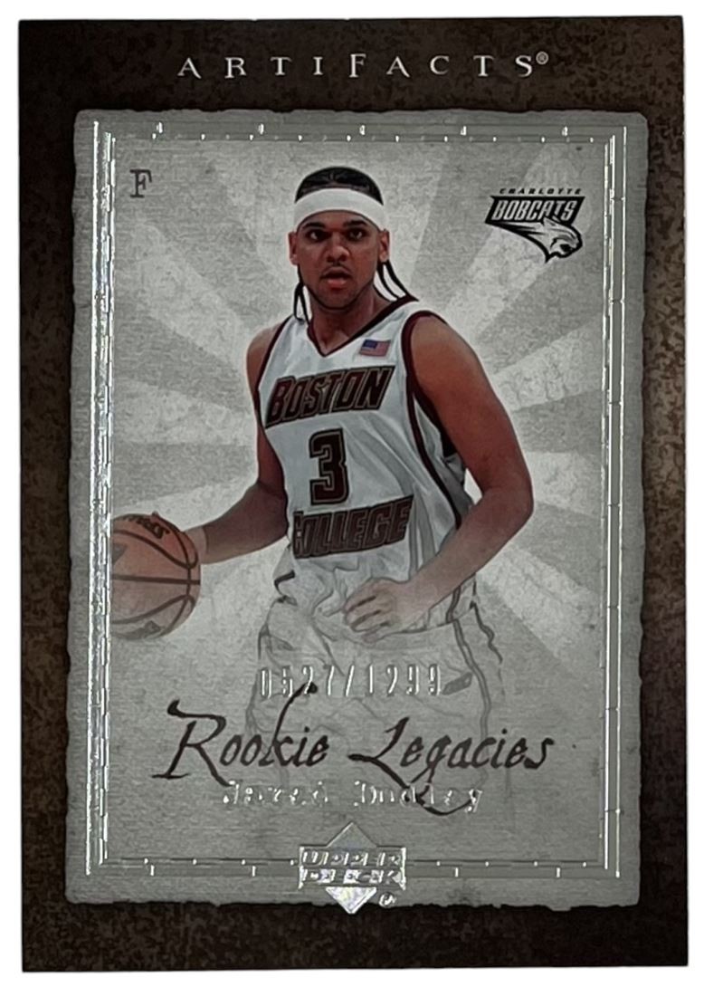 2007 Upper Deck Artifacts Jared Dudley RC #122 Charlotte Bobcats 1299 Ser.