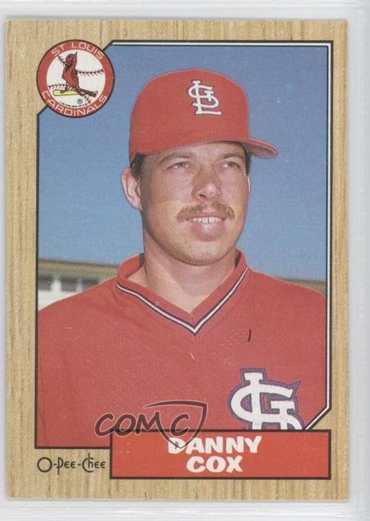 1987 O-Pee-Chee Danny Cox #202 0a1
