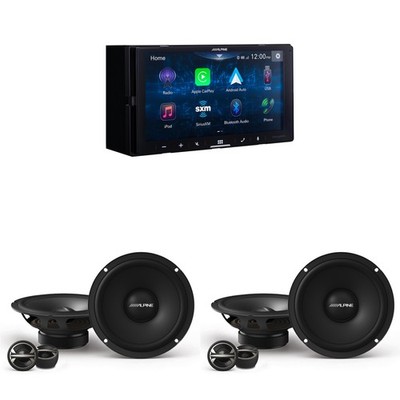 Alpine iLX-W670-S Digital Multimedia Receiver with CarPlay and Android Auto C...